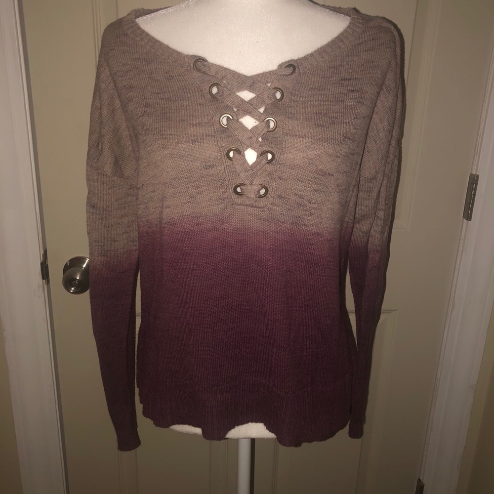 American Eagle Dip-dyed Sweater